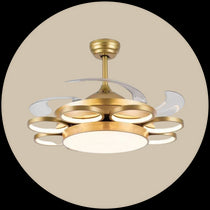 Modern Chandelier Fan
