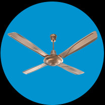 Electroplated Fan