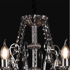 Qulik Modern Luxury Crystal Chandelier Pendent 8 Lamp (QL-8054-8)