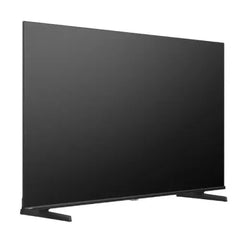 Black flat-screen TV on a white background