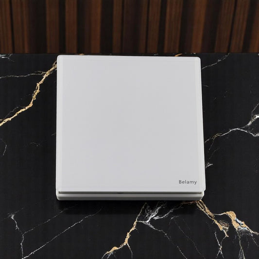 Belamy White 1 Gang 1 Way Switch | BE-147-SW
