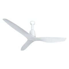 LUKER Florence 1320mm BLDC with Remote Energy Efficient Ceiling Fan (White)| LU-101