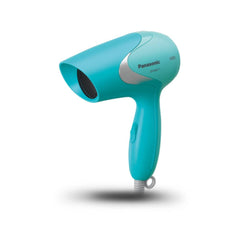 Panasonic EH-ND11 Compact Dry Care 1000W turquoise hair dryer with compact body and hanging loop, model PA-EH-ND11.