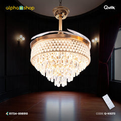 Crystal Chandelier fan price in Bangladesh
