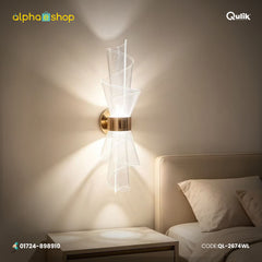 Qulik Modern Decorative Twisted Wall Light (QL-2674WL)