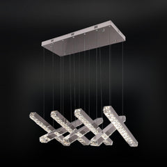 Qulik Modern Decorative Criss Cross LED Ceiling Light (QL-31224-800-250)