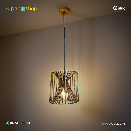 Qulik Modern Diamond Frame 3 Color Hanging Lights (QL-3201-1)
