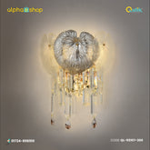 Qulik Modern Wall Lamp Basket Gold Plated Crystal Wall Appliques (QL-55107-300)