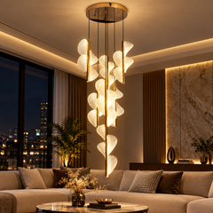 Qulik Modern Spiral Mesh Hanging Light (QL-557HL-7)