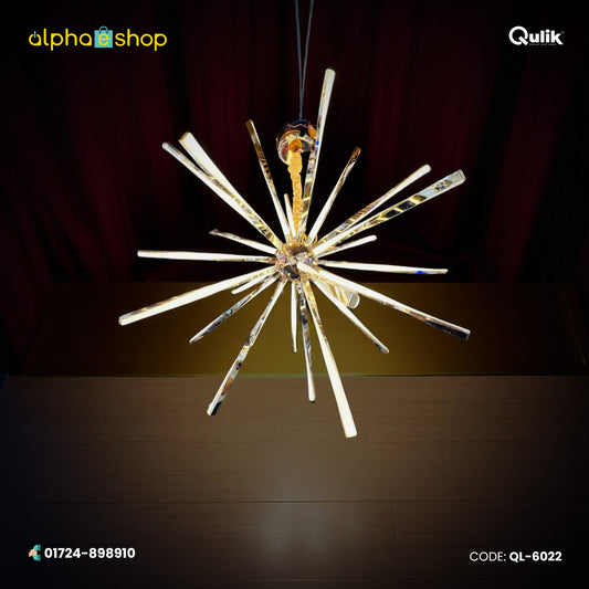 Qulik Modern Spike 3 color LED Hanging Light (QL-6022)