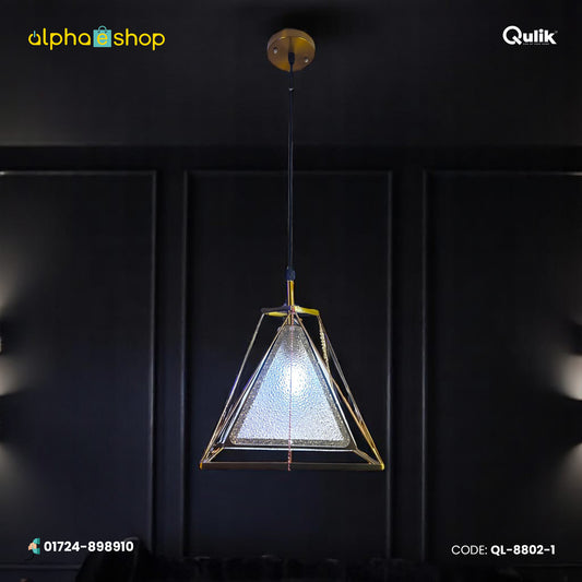 Qulik Modern Diamond Frame 3 Color Hanging Lights (QL-8802-1)
