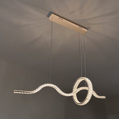 Qulik Crystal Luxury Chandelier LED Light (French Gold)- (QL-D8921-1200-FGD)