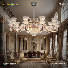 Qulik LED Crystal Chandelier Light (QL-LD2093-8)