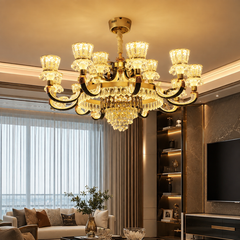Qulik LED Crystal Chandelier Light (QL-LD2098-10+5)