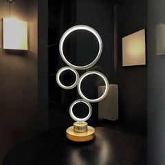 Qulik Lunar Rings Modern Decorative Table Lamp (QL-LT8488)
