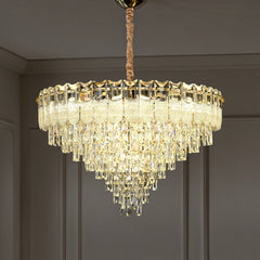 Qulik Modern Luxury Crystal Chandelier Pendant Lights (QL-PO2429-500)