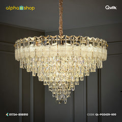 Qulik Modern Luxury Crystal Chandelier Pendant Lights (QL-PO2429-600)
