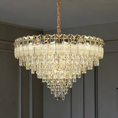 Qulik Modern Luxury Crystal Chandelier Pendant Lights (QL-PO2429-600)