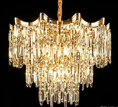 Qulik Modern Luxury Crystal Chandelier High-End Pendant Lights (QL-PO3041-600)