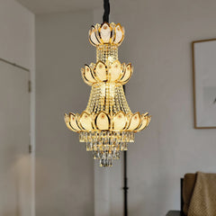 Qulik Modern Crystal Chandelier light (QL-PO8802-600H900)