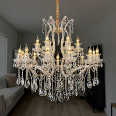 Qulik Modern Transparent Crystal Chandelier Light (QL-PONDL6008)