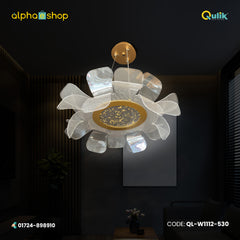 Qulik Florence Modern Hanging Acrylic LED Ceiling Light (QL-W1112-530)