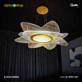 Qulik Florence Modern Hanging Acrylic LED Ceiling Light (QL-W1114-530 )