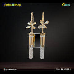 Qulik Modern Wall Lamp Gilded Blossom LED Lampshade (QL-W3331-2)