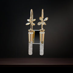 Qulik Modern Wall Lamp Gilded Blossom LED Lampshade (QL-W3331-2)