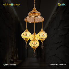 Qulik Modern Chandelier Decorative Hanging Turkish Style Ceiling Light (QL-ZQ41323259-3-1)