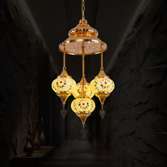 Qulik Modern Chandelier Decorative Hanging Turkish Style Ceiling Light (QL-ZQ41323259-3-1)