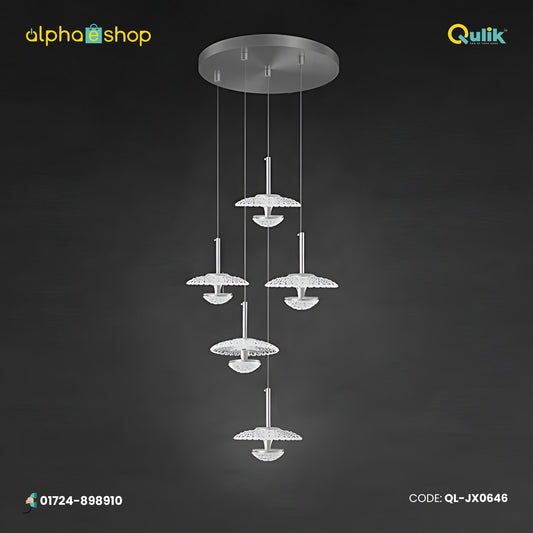 Qulik QL-JX0646 LED Ceiling Light - Modern Design, Energy-Efficient, 2-Year Warranty. Elevate your space with reliable and stylish illumination.
