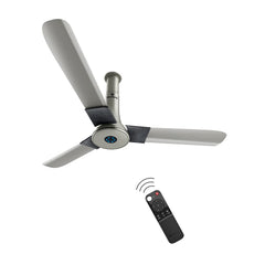 Atomberg Studio+ 48" 35W BLDC motor Energy Saving Anti-Dust Speed Indicator Light Ceiling Fan with Remote Control (Sand Grey ) AT-124