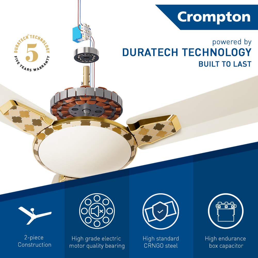 Crompton Aura 2 Designer 2D 48" Pearl White C-222