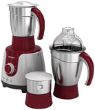 HL7710/05 Philips Mixer Grinder - Silver and Maroon