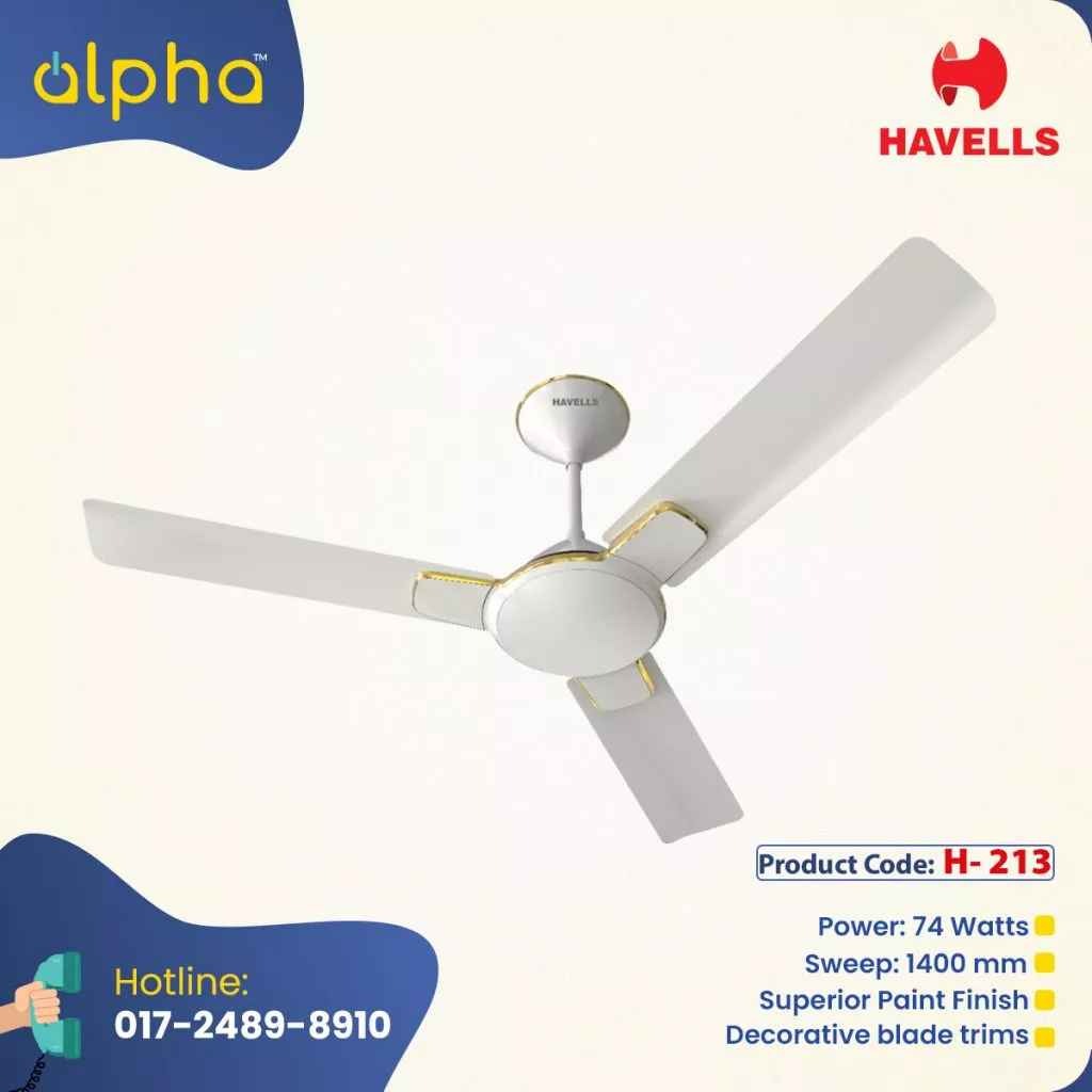 Havells Enticer 56” (Pearl White Gold) H -213