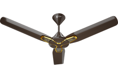 Orient Jazz Art 48'' Ceiling Fan Fire Waves Art-Hickory Brown (O-189)