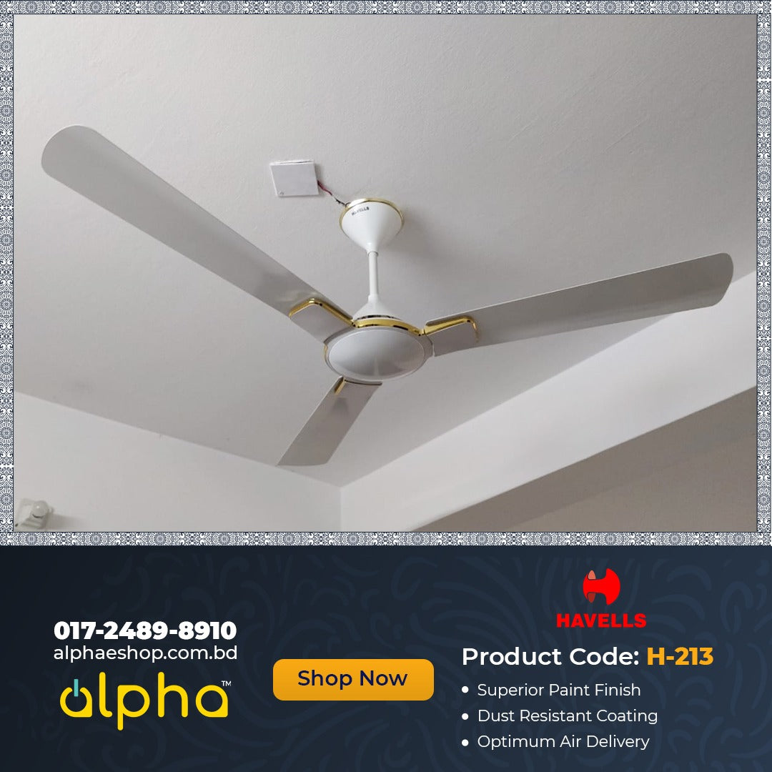 Havells Enticer 56'' (Pearl White Gold) H -213