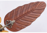 Breezelux Alpha 48" Wood Carving Leaf  Decorative Silent Under light  with Remote Ceiling Fan (Wooden) BL-2055