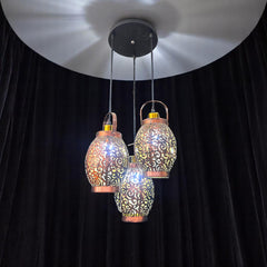 Qulik Modern Moroccan Bloom 3 Color Hanging Lights (QL-L8035-3)