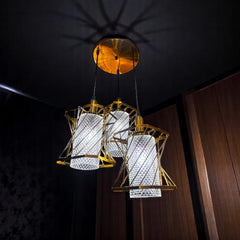 Qulik Modern Ornix Halo 3 Color Hanging Lights (QL-MT301-3)