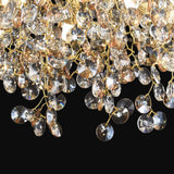 Qulik Baronial Beauty Luxury Decorative Chandelier Electroplated Gold Ceiling Lights (QL-P8048F-D460)