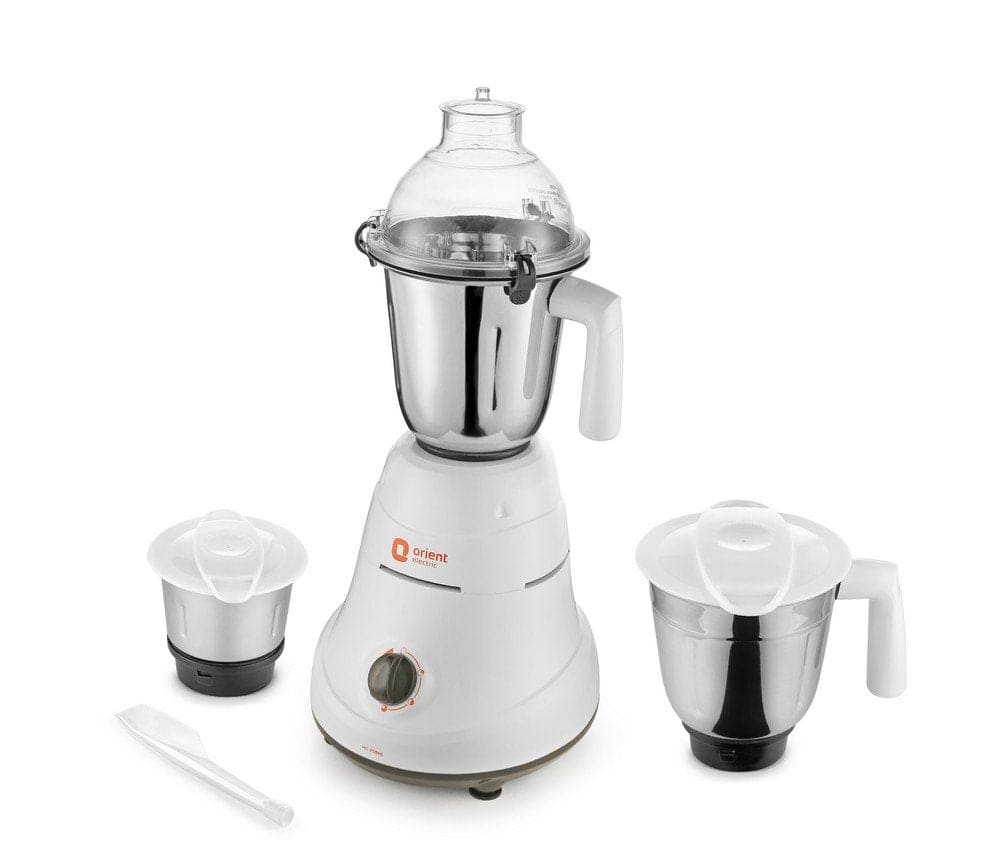 Orient Adele 900W 3 Jars Mixer Grinder  (White)  O-1004-MG