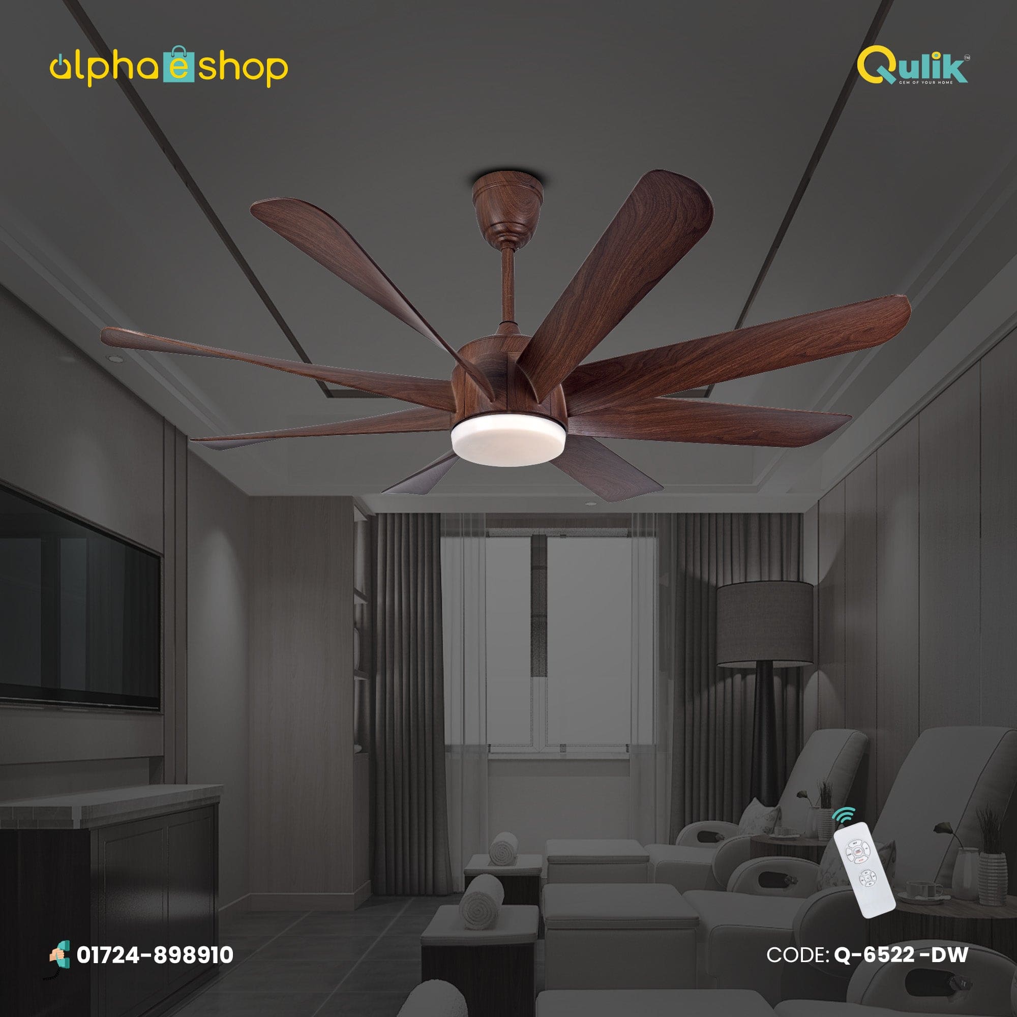 Qulik Q-6522-DW Ceiling Fans