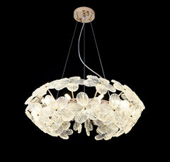 Qulik Modern Floral Glass Sputnik Chandelier (QL-70011-600)