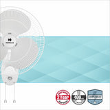 Havells Sameera 16" High Air Delivery wall Fan (White) H-288