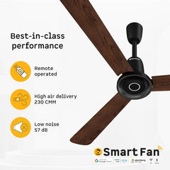 Atomberg Studio Nexus Smart 1400mm BLDC Ceiling Fan with IoT & Remote Control  | AT-147