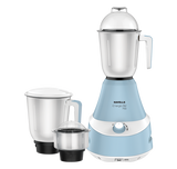 Havells Energia 600W Mixer Grinder 3 SS Jars - White and Brown H-1081-MG