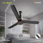 Atomberg Studio+ 48" 35 Watt BLDC motor Energy Saving Anti-Dust Speed Indicator Light  Ceiling Fan with Remote Control ( Earth Brown) AT-104