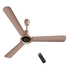 Rose Gold Atomberg Studio Nexus Smart 1400mm BLDC Ceiling Fan with its remote control, featured in 615HH6x0c3L._SL1500 (1).jpg.